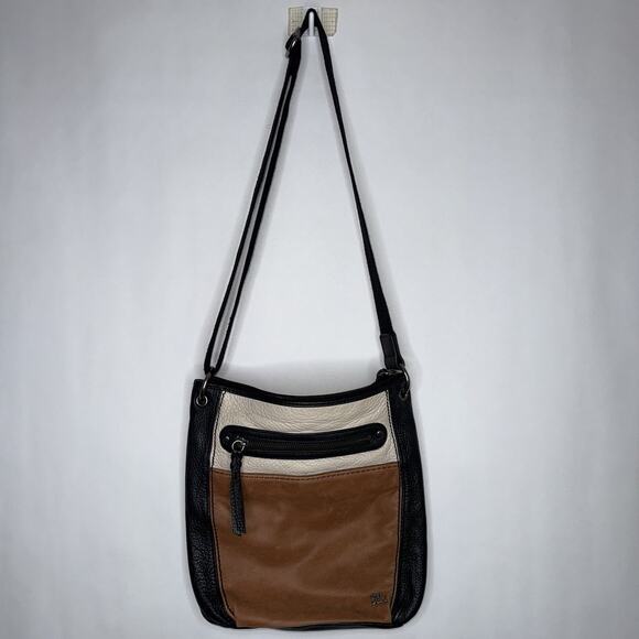 The Sak Women’s Laurel Tri Color Block Shoulder Crossbody Bag - Picture 1 of 6
